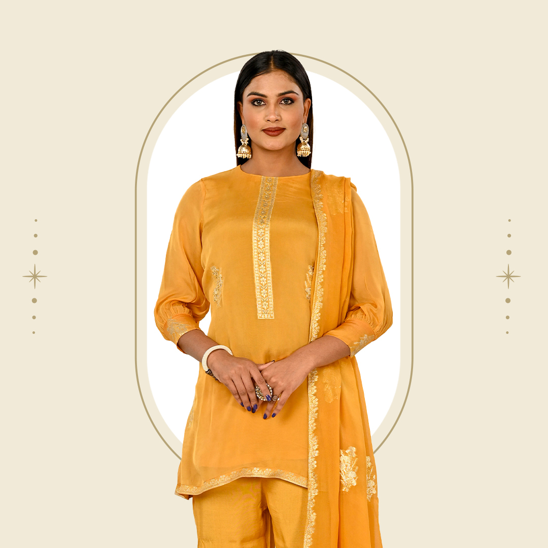 jivorafashion's tweet image. The combination of Viscose and Jacquard fabric ensures a comfortable and luxurious wearing experience. 

#Jivora #JivoraFashion