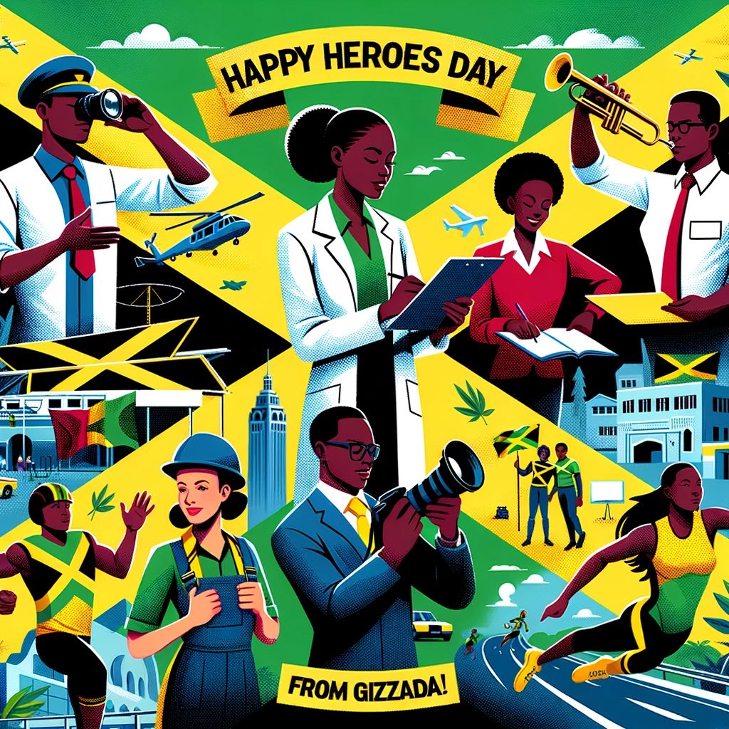 Blessed Heroes Day 🇯🇲! We want to take this opportunity to big up everyone carrying on our shared legacy of heroism each day— we give thanks to you for forging brighter days, in your special way 🙌🏿

💚💛🖤 #HeroesDay #Jamaica