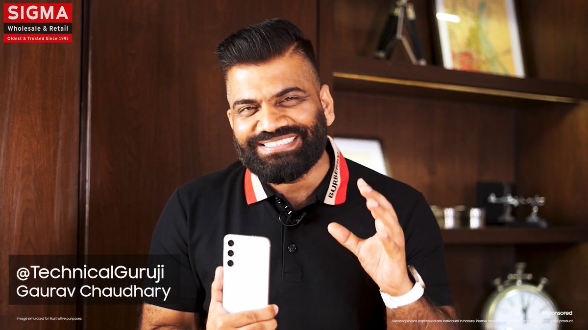 SigmaITStore's tweet photo. Hear what #technicalguruji, #techburner & #trackintech are saying about the newest member of the Galaxy S family - #GalaxyS23FE!
Watch now: https://t.co/C6Fb6ipD7g
Call Now: +91-9335349714 | +91-8795333396
#GalaxyS23 #S23 #review #Samsung
#SigmaITSuperStore #Lucknow https://t.co/Lh6w6iHA4Q