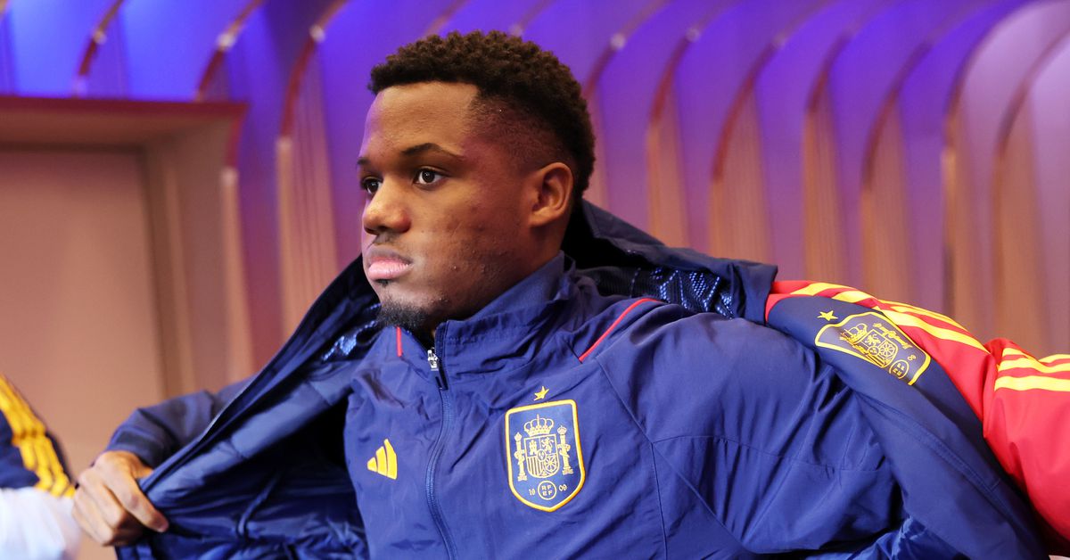 footbalprofiler's tweet image. Barcelona’s Ansu Fati endured one other powerful night time on Sunday when Spain took on Norway in Euro 2024 qualifying.
#Ansu #Barcelonas #chance #Fati #halftime #hauled #impress #misses #Spain

conveypride.com/barcelonas-ans…