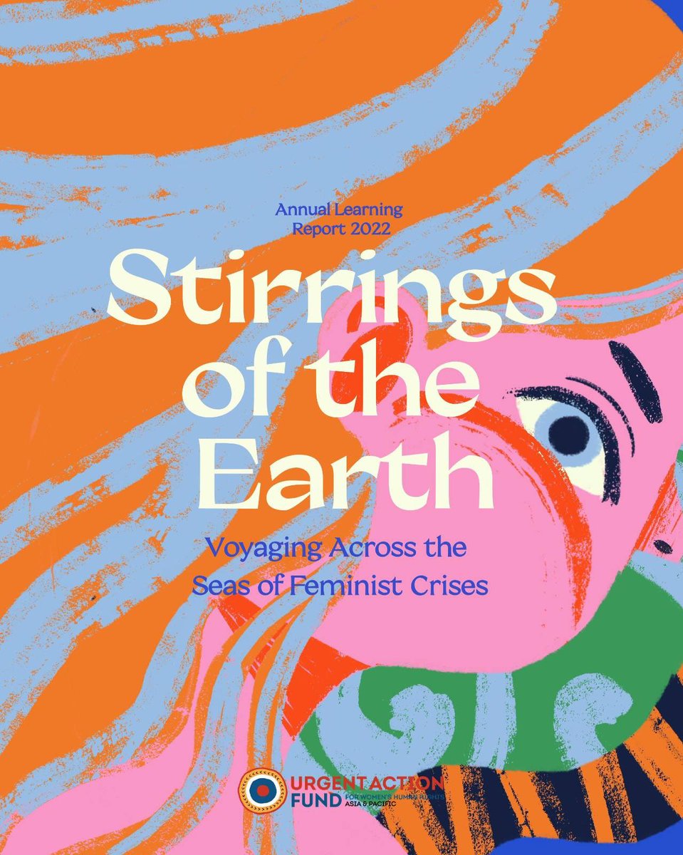 Stirrings of the Earth sails through the rising currents of participatory feminist grantmaking that laid out maps of warning signs across the regions and prepared the grounds for human rights defense even in inhospitable terrains 💫

Read it: uafanp.org/sites/uafanp.o…