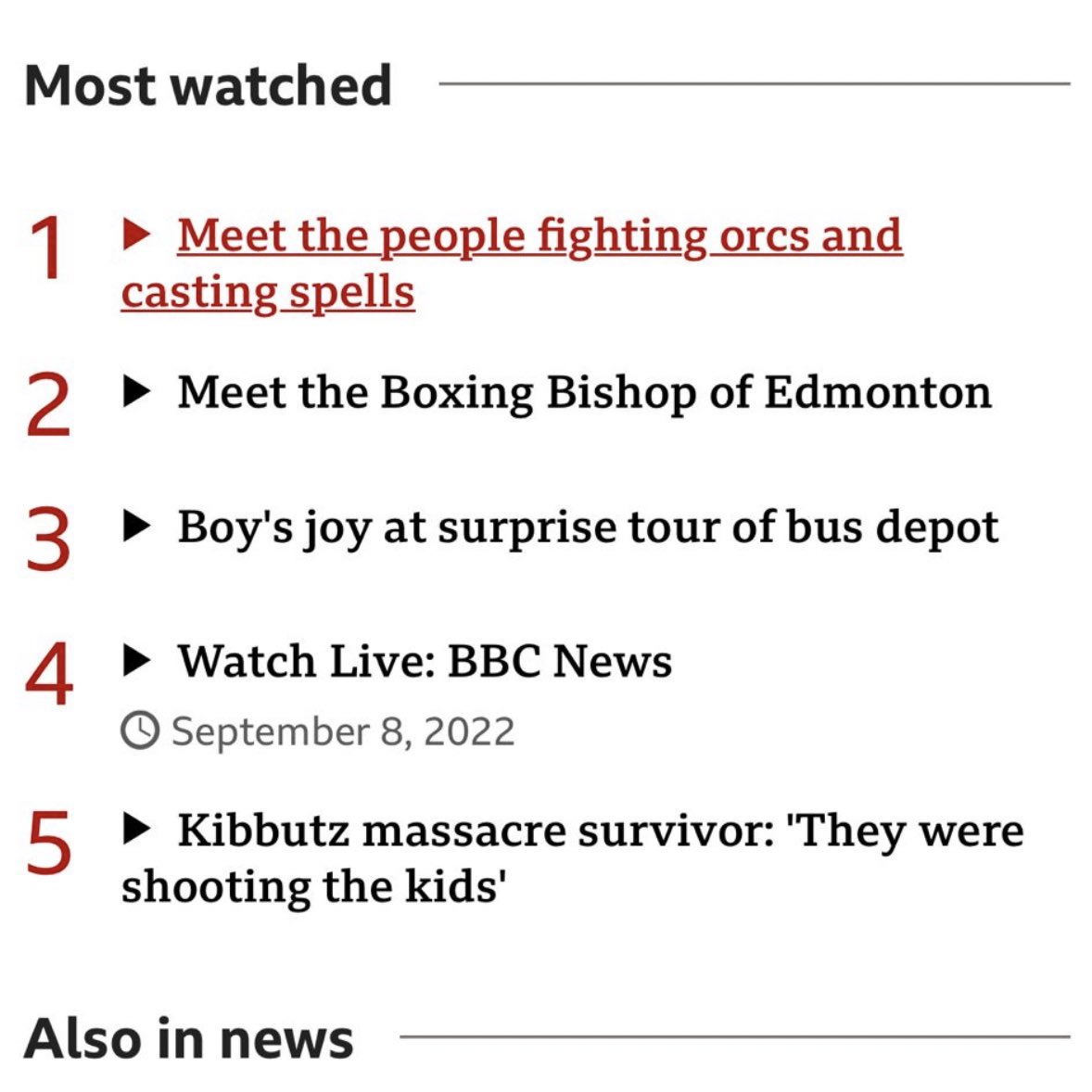 I dressed up and pretended to sell magical herbs for a piece about Larping. Currently most watched on the BBC website

Give it a watch: bbc.co.uk/programmes/p0d…