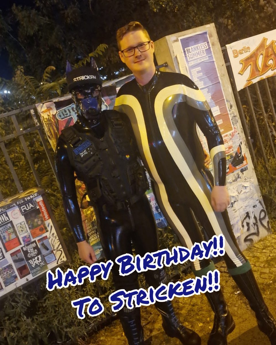 Big Happy Birthday this crazy Dog and the love of my life <a href="/DogStricken/">Dog Stricken</a> xx