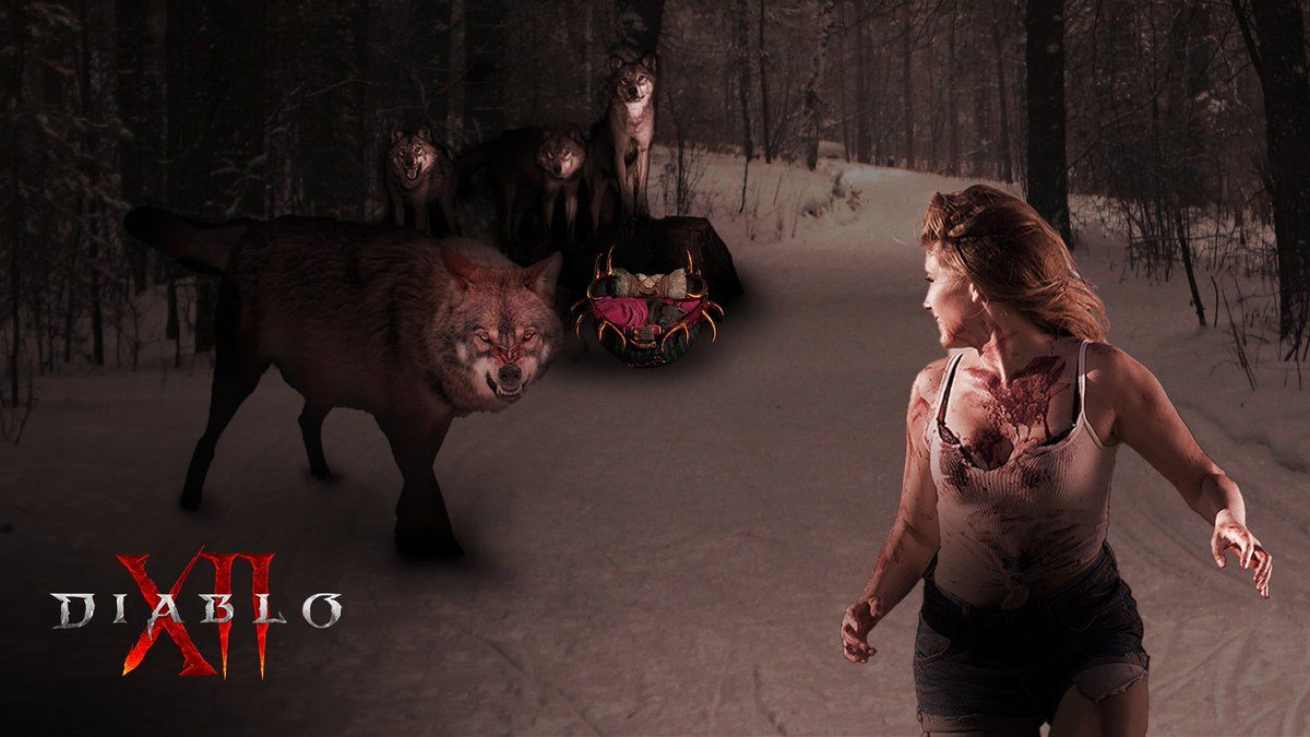 ydoc5212's tweet image. Diablo XII: Alpha Wolf Puppy Pack

If you can steal the cub from the Mama Wolf, it is yours. Try not to die. #Diablo4 #Diablo #BloodKnightTakeover #DiabloIII #DiabloFanArtFriday #NationalSmileDay  
Original: Diablo