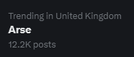 Twitter is now British! 🇬🇧
<a href="/NoContextBrits/">No Context Brits</a>