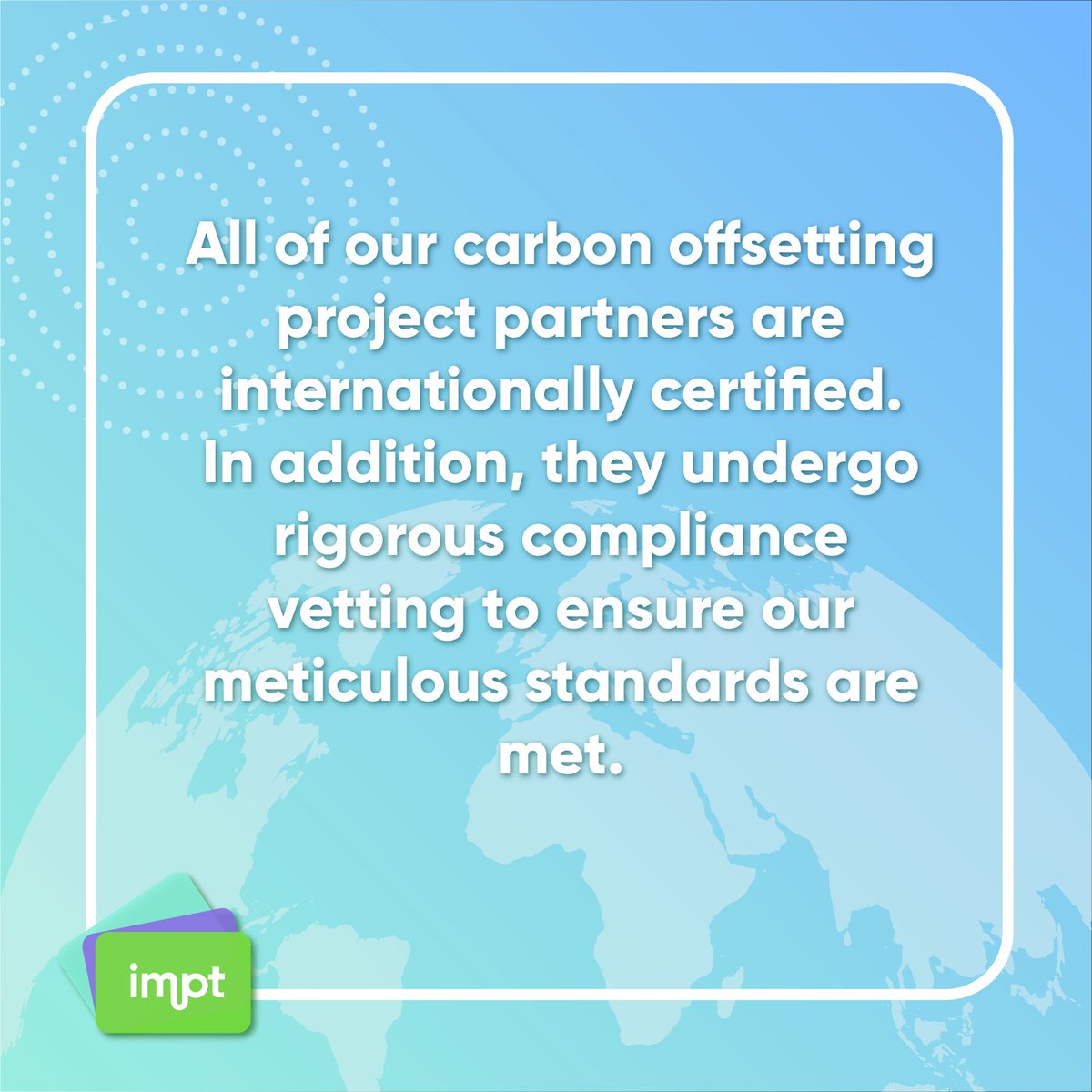 Offset your carbon footprint with ease through IMPT. 🌱 

Take action today to reduce your environmental impact and create a greener world. 

Learn more at impt.io. #CarbonOffsetting #IMPT #Sustainability