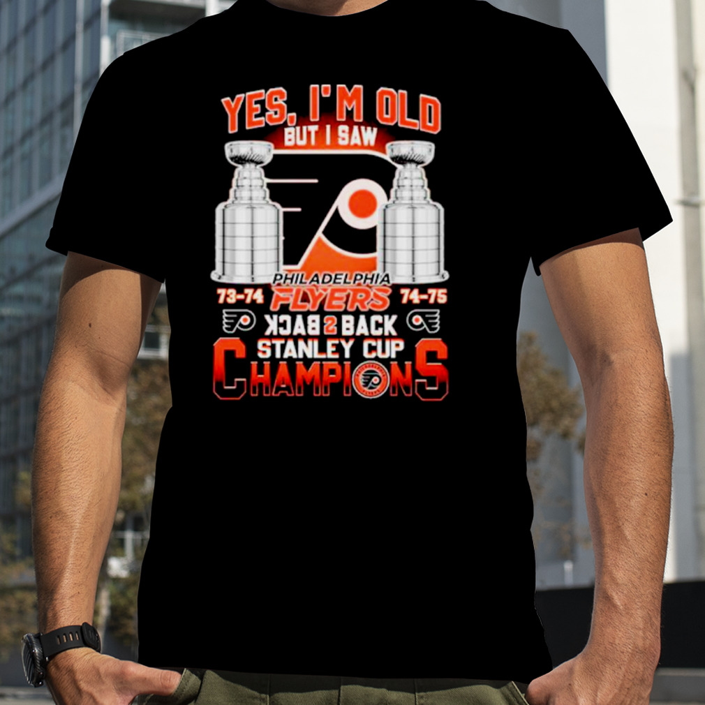 Philadelphia Flyers 73 74 74 75 Yes I'm old But I Saw Back 2 Back