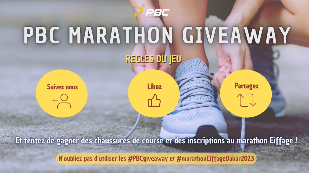 PobarChallenge's tweet image. PBC LOUMOU NARR? 🎊🎊🎊
It's #PBCgiveaway timeeee ! Ci #marathonEiffage2023 bii tentez de gagner des chaussures de course et des inscriptions pour le 10km ! Likez et RT ce post et surtout #follow us ! Aythiaaaa niou jouer ! 
#PBC #marathonEiffage2023