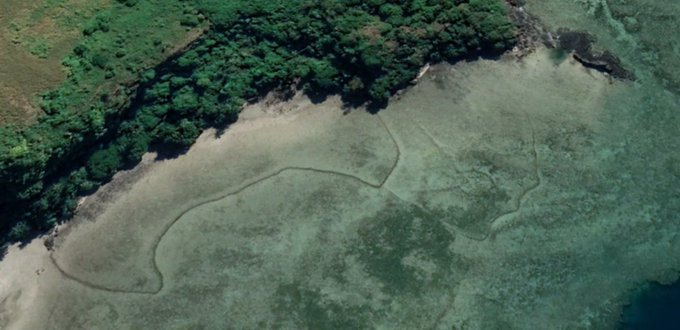 Stonefishweirs's tweet image. One of the most interesting challenges of locating #fishweirs is the fact that unless they are in use or have been recently, they are times completely invisible to a ground level observation. Unless you're already know what, you're looking for! 1/4