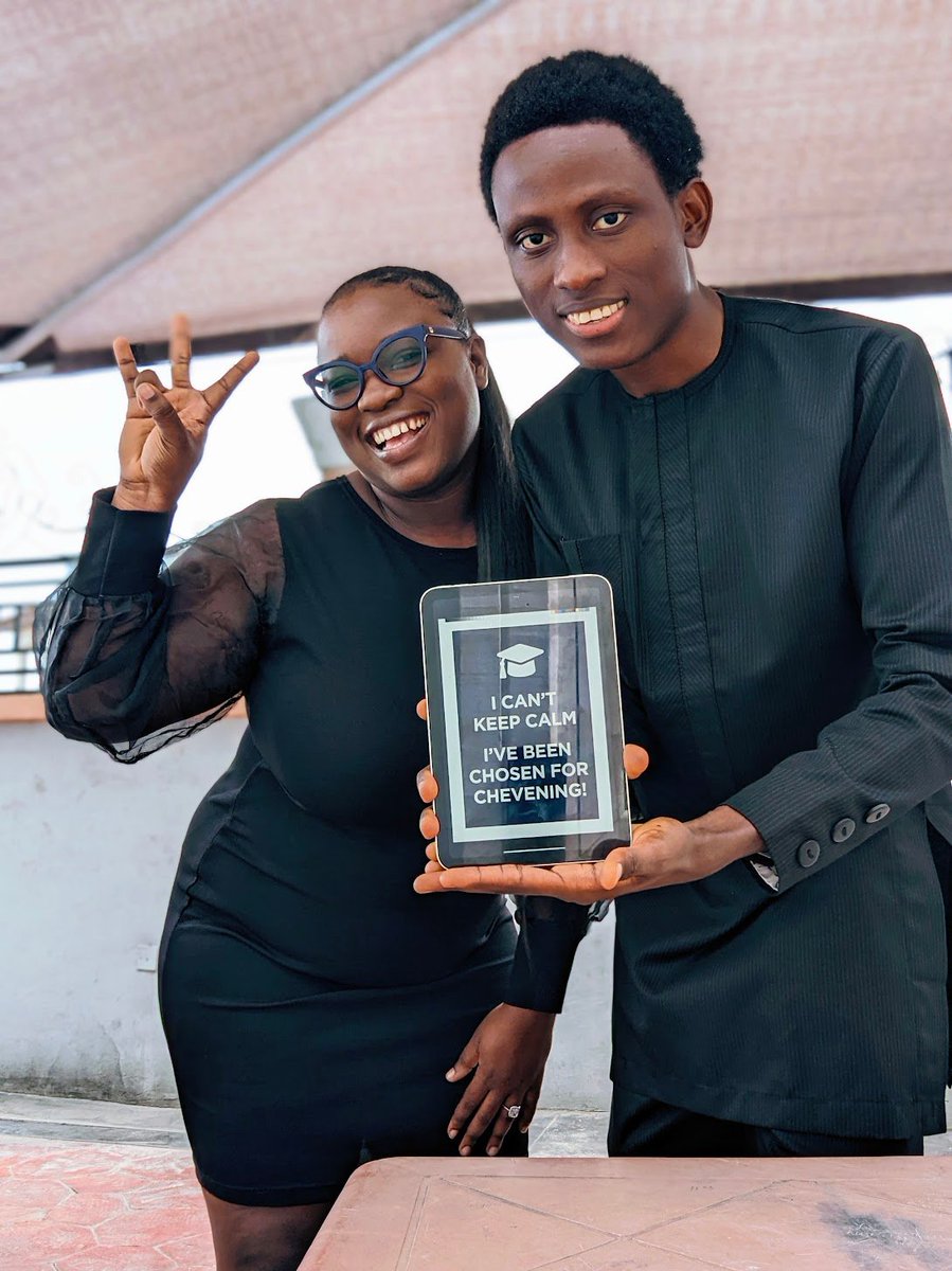 OluwamayowaTJ's tweet photo. I've edited over 1,000 Chevening Essays (for free), and if we are being conservative, I have helped more than 50 people get the scholarship, including my ex-girlfriend, who is now my wife. Here's a thread of tips, I believe, can help you ace your application. #MondayMotivation https://t.co/Qk8uon9Xrq