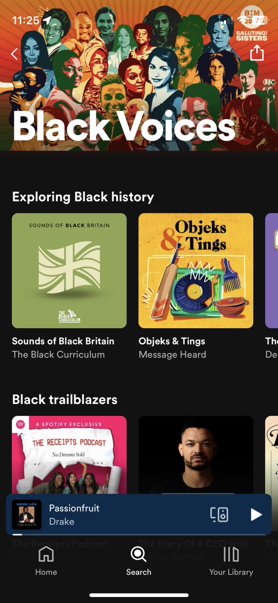 Museumand_'s tweet photo. Spotify has recommended our Objeks &amp; Tings podcast with @messageheard as one to listen to for #BlackHistoryMonth https://t.co/1f0jIRM19A