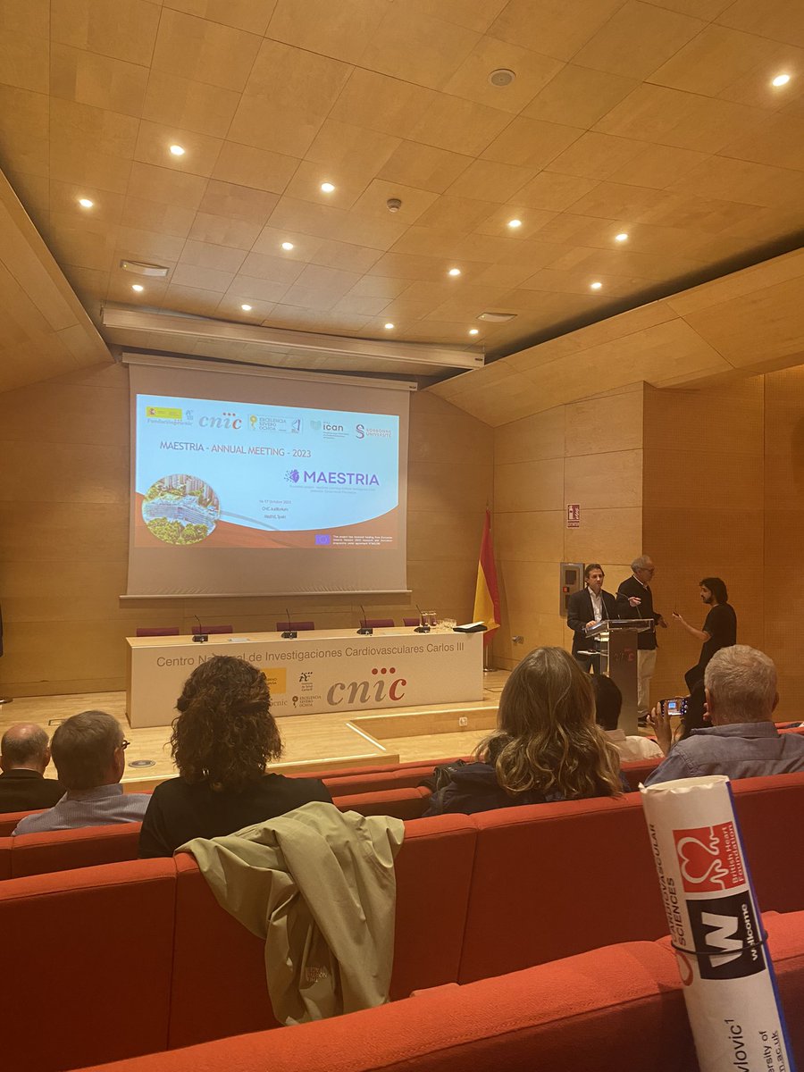 And our annual #H2020MAESTRIA meeting has just started! 

<a href="/FilgueirasRama/">David Filgueiras Rama</a> welcomes all here. 

Exciting day ahead 🙌🏻

<a href="/CNIC_CARDIO/">CNIC</a> <a href="/afnet_ev/">AFNET</a>