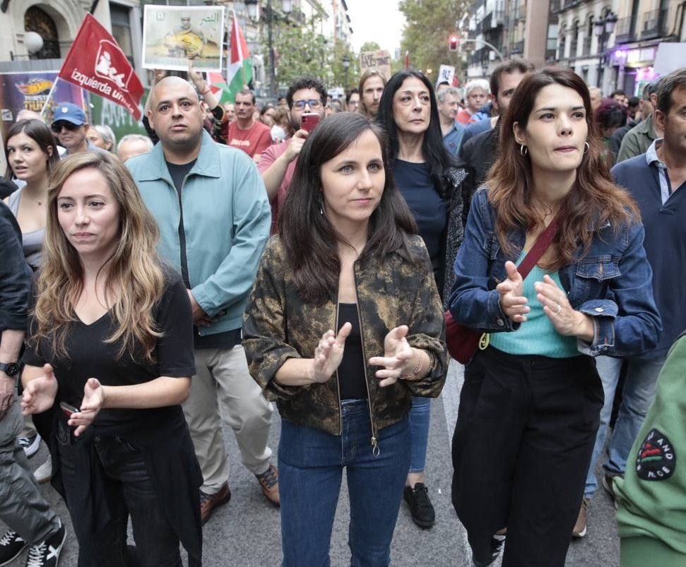 PabloIglesias's tweet photo. 🇵🇸 A veces saber estar es saber dónde estar y donde no estar. Gracias, Ione https://t.co/0NURQkg84i
