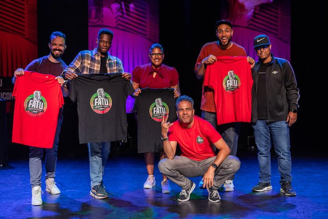 fatucomedy's tweet photo. De foto's van onze seizoensopening @TheaterZ staan nu online! https://t.co/0OQ8CneRDM 
Next stop: 12 november @BPTZO met @RAYMANNtv @RayenPanday @a_wang_boy https://t.co/rFRnB4Waor