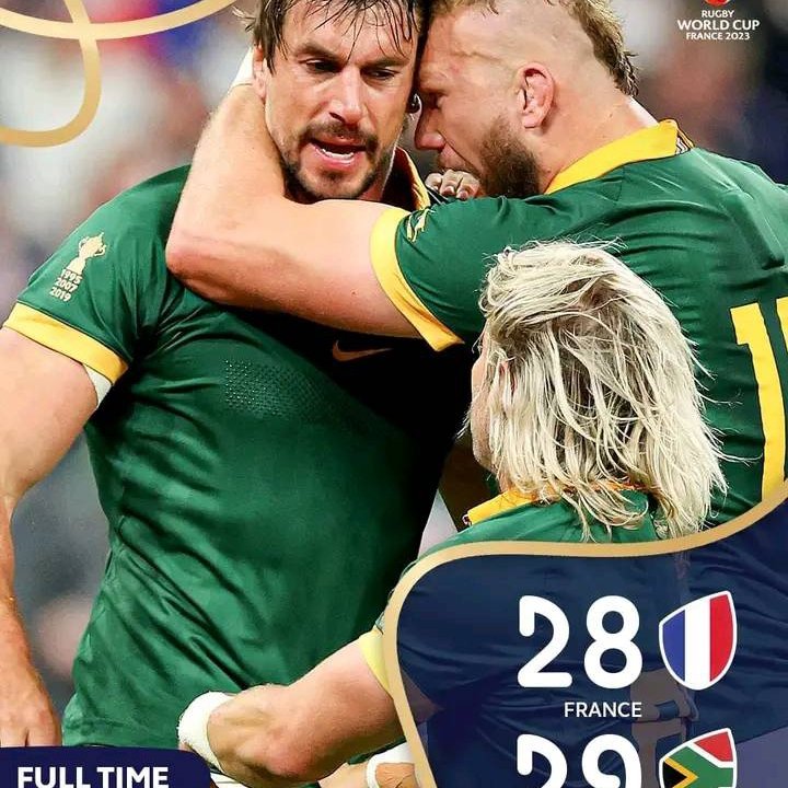 TopicL4's tweet image. CONGRATULATIONS
TO THE #SPRINGBOKS.