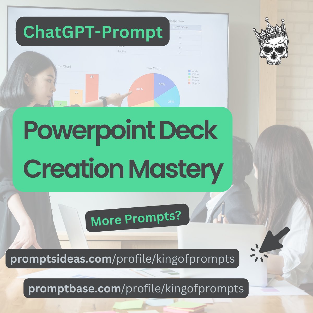 KingofPrompts's tweet image. Powerpoint Deck Creation Mastery

👑 Transform your presentation ideas into stunning realities with the AI-driven PowerPoint Deck Creator. 

#PowerPointCreator #PresentationTool #AudienceFocused 

promptsideas.com/prompt/powerpo…
promptbase.com/prompt/powerpo…