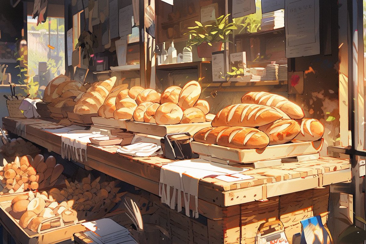 ToomooIArt's tweet image. From crispy French baguettes to soft Indian naan, every country has its own variety of bread, reflecting the diversity of our world.
Happy #WorldBreadDay! Today, let's honor this staple of our diet and share our love for bread in all its forms.
#Gastronomy #aiartcommunity #art