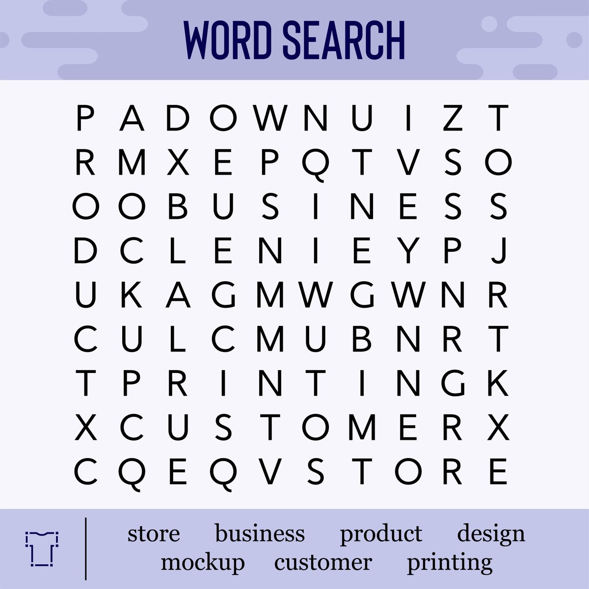 teelaunch's tweet photo. What words did you find? Leave them in the comments. #tryteelaunch #wordsearch #sundayfunday https://t.co/Dbe5KaBa3J