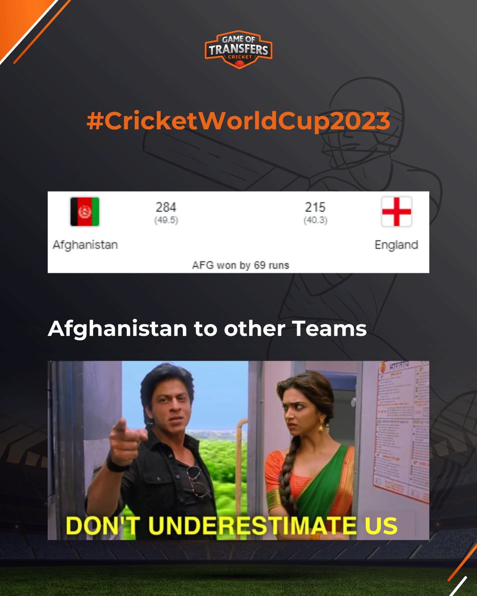 got_cricket's tweet photo. Amazing performance by the #Afghanistan team👏

#ICCMensCricketWorldCup2023 #T20WorldCup #CWC23 #ShardulThakur #AUSvsSL #ENGvsAFG #England #Pune #CricketTwitter #CWC2023 #CricketWorldCup #CricketWorldCup2023 https://t.co/hOY2pNVyR0