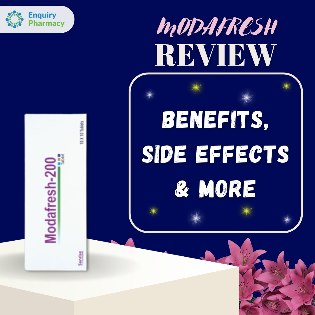 Discover the Pros and Cons of Modafresh: Unveiling the Benefits and Side Effects. Is it the wakefulness solution you've been searching for - shorturl.at/cdEJLc

#modafresh #CognitiveBoost