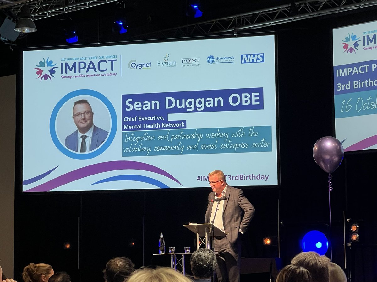 Paul_BIMLtd's tweet photo. @Ifti_Majid @NottsHealthcare Good to have @SeanDugganMHN with us, sharing celebrating the #IMPACT3rdBirthday https://t.co/PGnx0BKv73