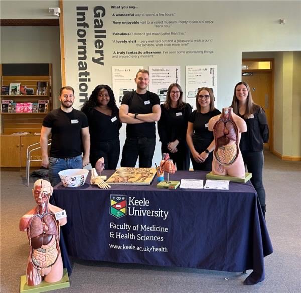 2023 marked <a href="/KeeleASTC/">KASTC</a> first #WorldAnatomyDay event. We were lucky enough to be hosted by <a href="/PotteriesMuseum/">The Potteries Museum & Art Gallery</a> . First of all, let’s introduce the team, L-R Steve, Bee, Luke, Rachael, Amy and Ashley