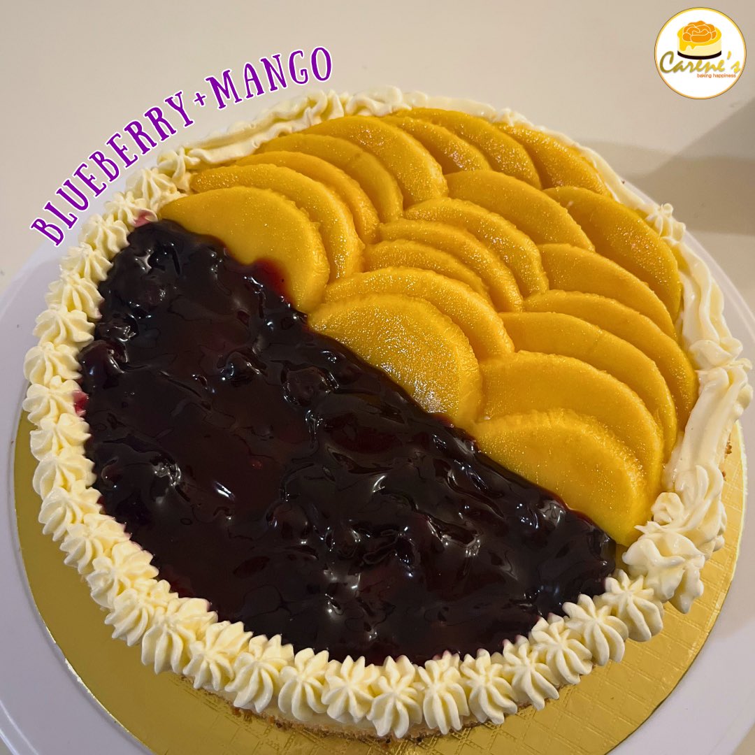 Happy Monday!

Here's another mango craze for you!
Let's go CRAZY with THE MANGOES with Carene's 2 in 1 Cheesecake!

We've got Blueberry-Mango for you! 

Mhm! Our bestsellers in ONE CHEESECAKE!

It's the perfect pair for a special sweetlover like you!

Order now! 😋😉
#carenes