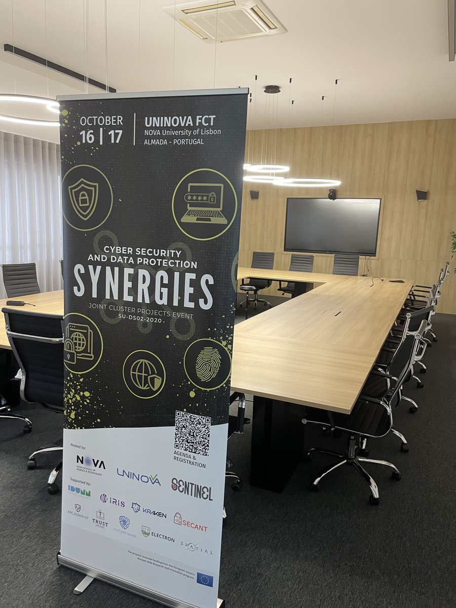 SentinelH2020's tweet photo. Preparations for SYNERGIES today! #event #sentinelh2020 https://t.co/wIvguEfNee