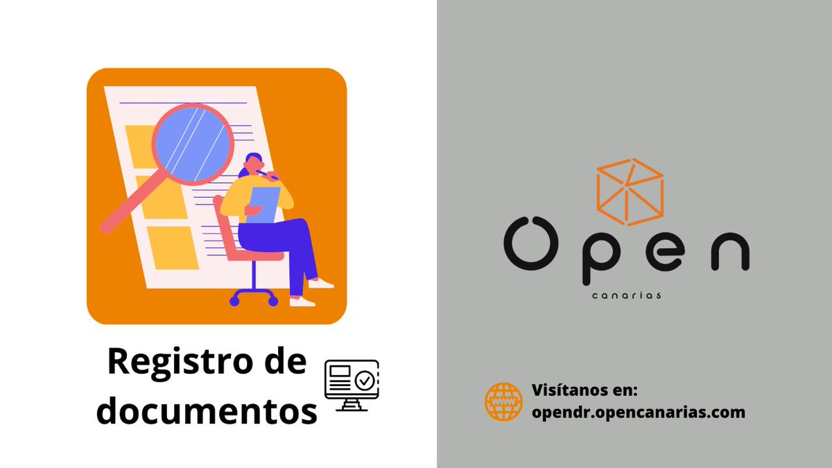 Gracias a nuestra herramienta gratuita #Registro de Documentos podrás verificar cualquier documento que se haya registrado previamente en la red #Blockchain de <a href="/Alastria_/">Alastria Blockchain Ecosystem</a>✅
Descubre más en:
👉 opendr.opencanarias.com