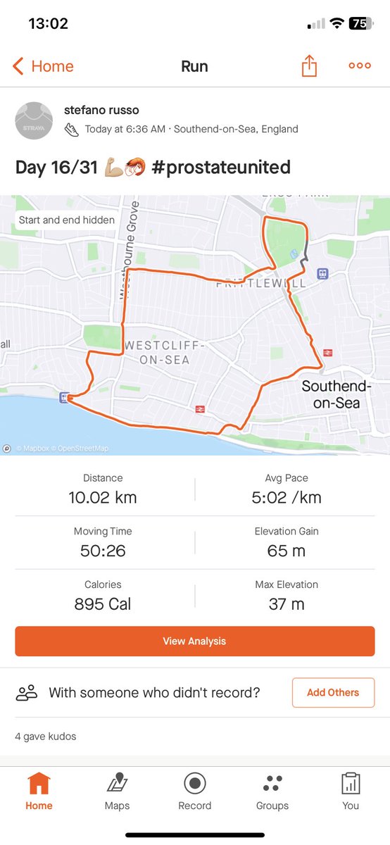 Day 16/31 💪🏼🦐 over halfway now <a href="/prostateunited/">Prostate United</a> thank you all for the donations so far. Please see link below 

justgiving.com/fundraising/pr…