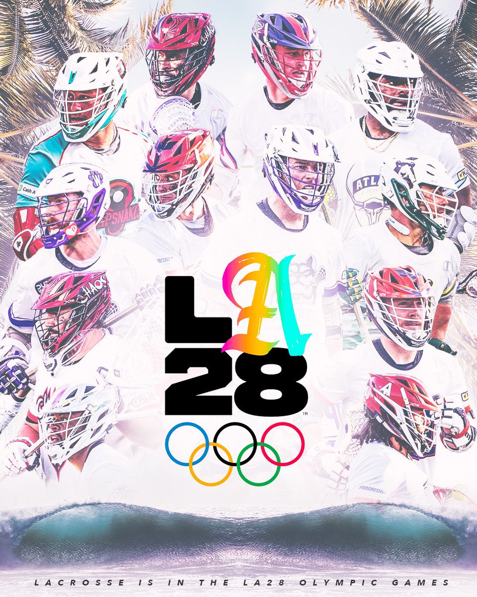 LACROSSE IS HEADED TO THE OLYMPICS 🥍🥇

For the first time since 1908, the fastest sport on two feet will be played on the world’s biggest stage. 

#LA28Bound