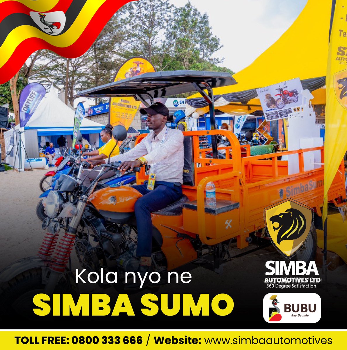 SimbaAutomotiv1's tweet photo. Acquire one affordably on our loan payment plans or visit our showroom in Kamwokya to get it with a down payment.
Get in touch with our team on 0758122122 / 0800333666 for inquiries or to have it delivered to wherever you are.
#simbasumo #simbaautomotives #BUBU https://t.co/xlM7CkcloF