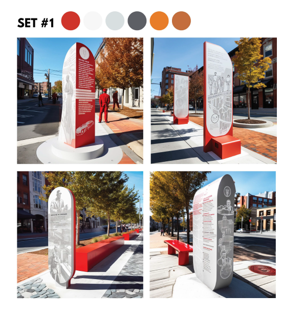 planningcollab's tweet photo. We  presented last month to the #LaVilla Heritage Trail &amp; Gateway Committee in #jacksonville on proposed strategy and concepts for the Heritage Trail. Take a look and let us know what concepts you like best! #dtjax #urbanplanning #culturalheritage

Link: https://t.co/5hbDo8xFD0 https://t.co/jr5x8miNaN