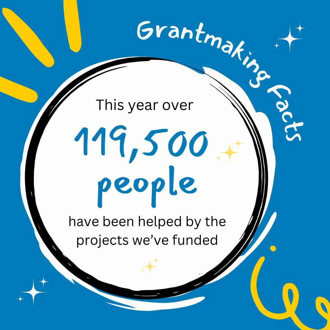 We’re proud to say that 119,500 people have been helped by the projects we’ve funded this year ⭐ Want to find out more? Head on over to our website for all the latest information - buff.ly/48K59nr #cheshire #ccf