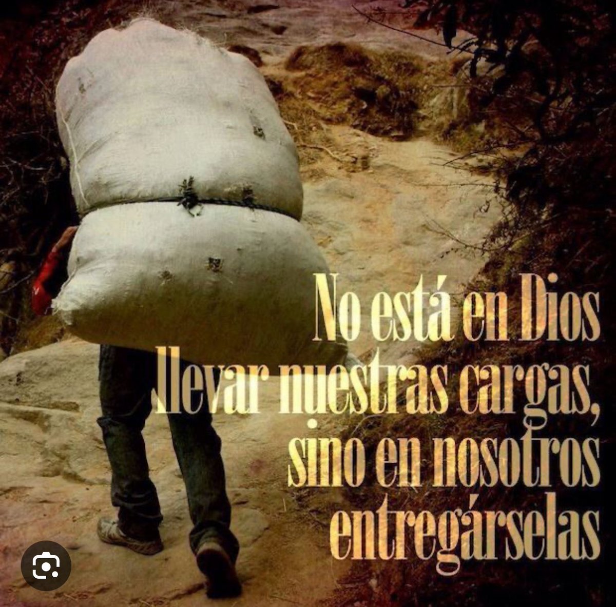 Deja tus cargas a Dios. Bendecido inicio de semana. 🙏🏾