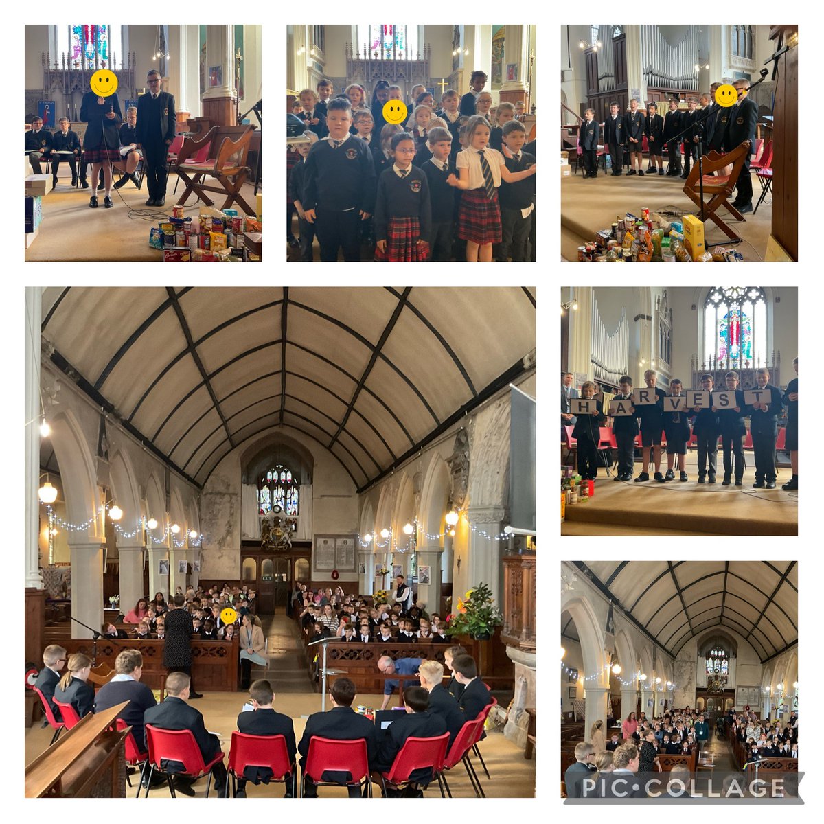 We had our annual Harvest Celebration at St Thomas Church. The children represented the school well and enjoyed the service. Thank you for all the food donations.