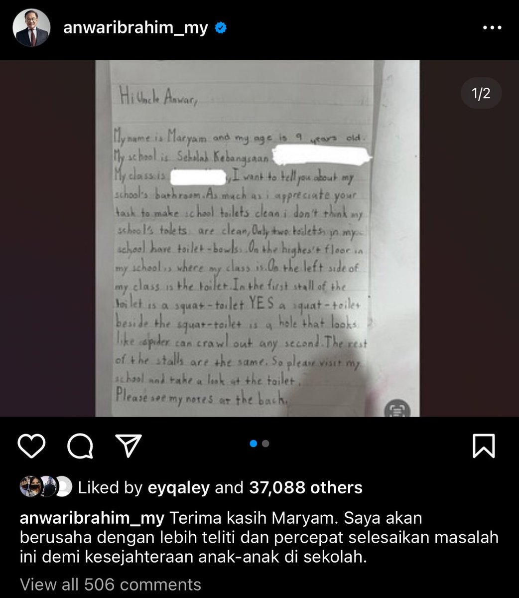 Injang_Nation's tweet image. Dah baca belum surat kiriman adik Maryam kepada PMX? Aku cuma nak ucap goodluck ja la pada pentadbir sekolah dia. Hsjsjjsjsjsjsjjsjsjskskkakskskskksksks direct ke pm terus oiiii