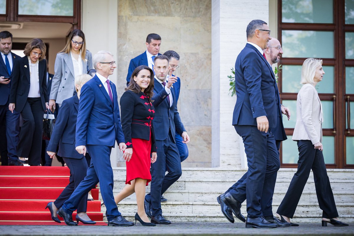 #Hungary is unavoidable in the enlargement of the European Union with the Western Balkans, which is why it is important that today 🇭🇺 Hungary is also here in the #BerlinProcess Summit in #Tirana.