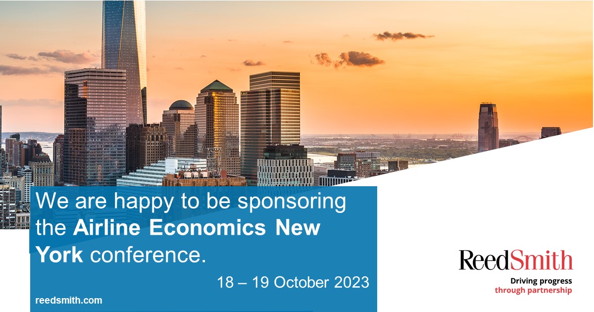Excited to see everyone in New York during the Airline Economics conference.
#Aviation #ReedSmith #AirlineEconomics