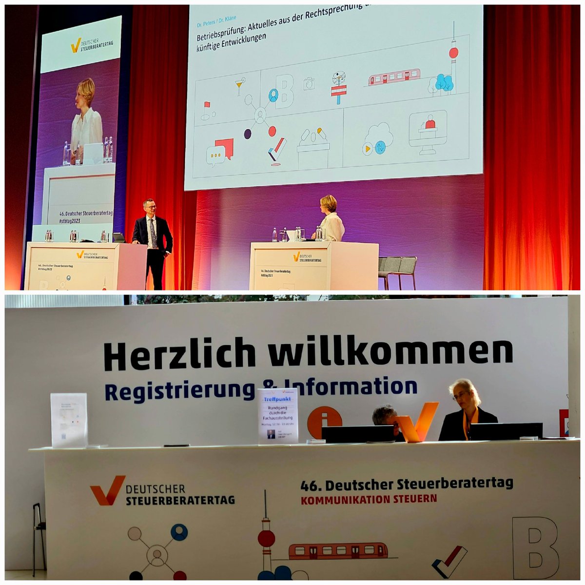 Datev_Politik's tweet photo. #stbtag2023 #Betriebsprüfungsstau wegen "na Ihr wißt schon": Pandemie, Krieg, Fachkräftemangel etc. https://t.co/qArQoCU3cA