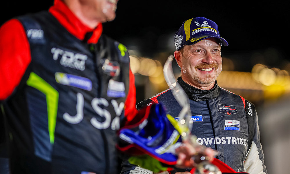 🎟️ LE MANS INVITE: <a href="/George_Kurtz/">George Kurtz</a> is set to return to the @24HoursofLeMans next year to defend his LMP2 Pro-Am class win, having secured an auto-invite for winning <a href="/IMSA/">IMSA</a>’s Jim Trueman Award.

➡️ sportscar365.com/lemans/wec/kur… #IMSA #LeMans24