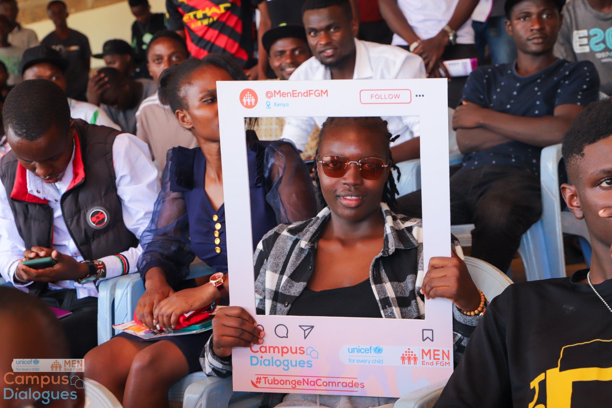 MenEndFGM's tweet photo. Equipping young pple with info. on SRHR, mental health, GBV &amp; HIV/AIDS is critical to forming a well-informed generation capable of effecting great societal change. We were glad to have these talks with @chuka_t_uni comrades last week, supported by @UNICEFKenya #TubongeNaComrades https://t.co/MFjzLCcjnm