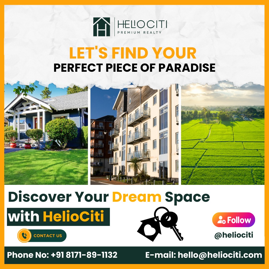 Unlocking Your Dream Home, One Key at a Time 🏡

☎ Phone No. : +91 81718 91132
🌐 Website: heliociti.com
.
#Heliociti #PowerDeals #RealEstateMagic #BuySellProperty #EmpoweredByHeliociti
#explore #RealEstate #LuxuryHomes #DreamProperties #ExclusiveDeals #LeadsToDeals