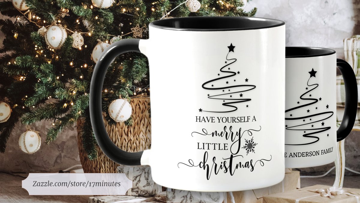 M17Minutes's tweet image. Personalized Christmas mug zazzle.com/z/ab7j48xg?rf=… #modernchristmas #christmasmug #personalized #christmasgifts