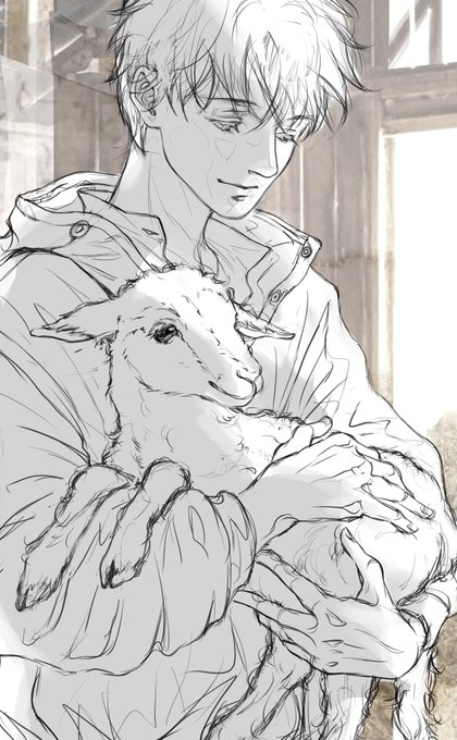 「頭巾 羊」のTwitter画像/イラスト(新着)