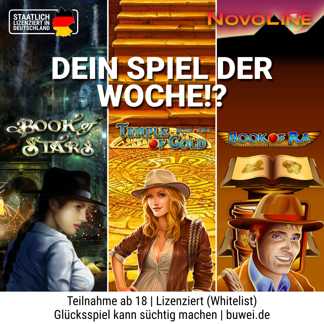 Wir haben ein neues Spiel der Woche Gewinnspiel! 🤩

Jetzt teilnehmen und 50 Freispiele gewinnen! 💪

👇👇👇
instagram.com/p/CydZeLJCjfx/

#novoline #gewinnspiel #freispiele #games #bookofra #online #game #bonus #slots #spielderwoche