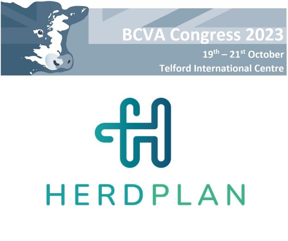 SRUCVets's tweet photo. Join SRUC Vet Services at BCVA Congress 2023 in Telford later this week. Visit our stand to learn about 'HerdPlan' - a new online health risk management tool. Quick, easy & effective health planning to leave more money on farm. Register for a free trial! #cattlehealth #HerdPlan https://t.co/5hKYTEbk2W