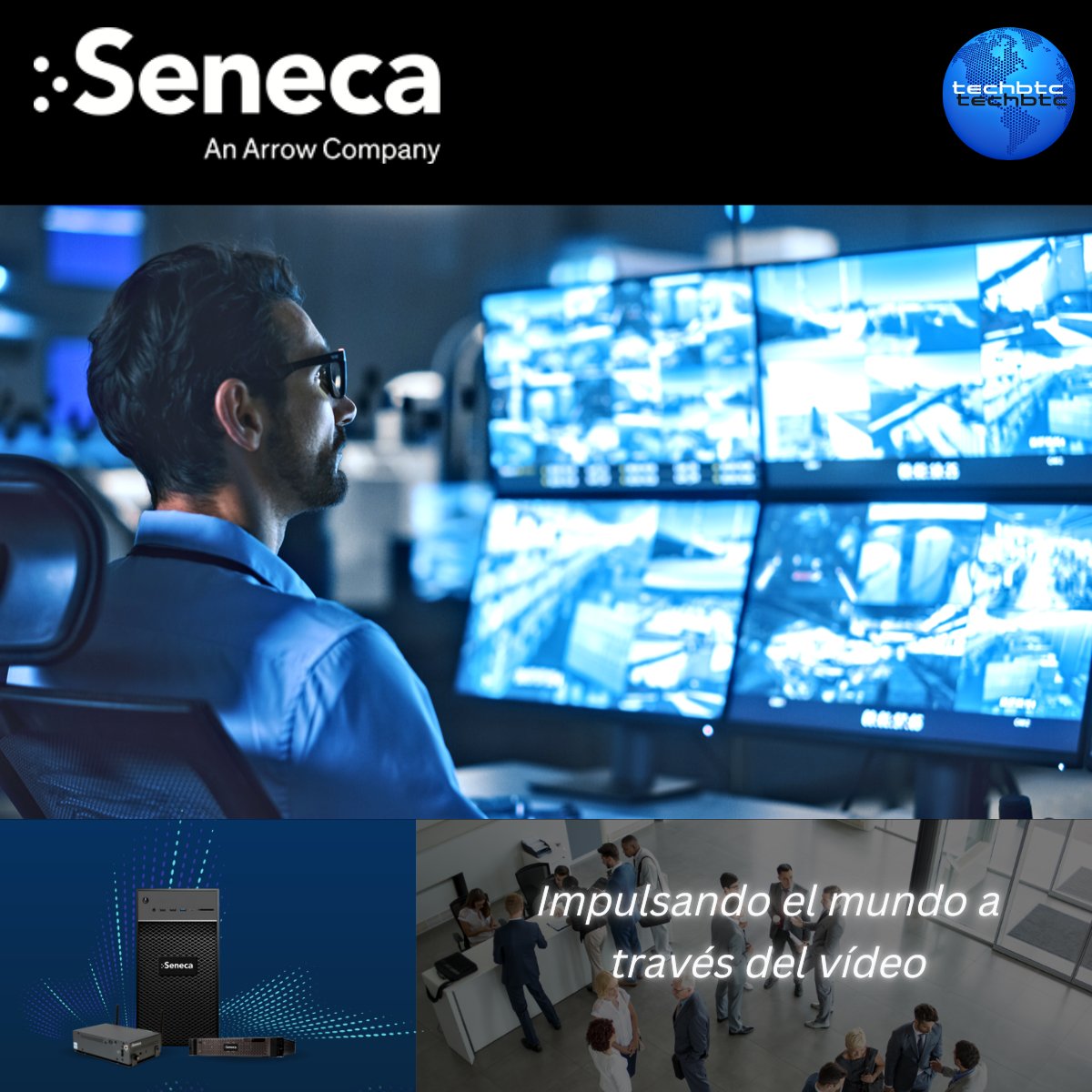 CgarciaTechbtc's tweet image. Seneca ofrece productos y soluciones de tecnología de video incomparables que  transforman la forma en que las personas se conectan, procesan y  consumen videos. Hardware especialmente diseñado y herramientas de  software patentadas. #Seneca  #techBTC. senecadata.com