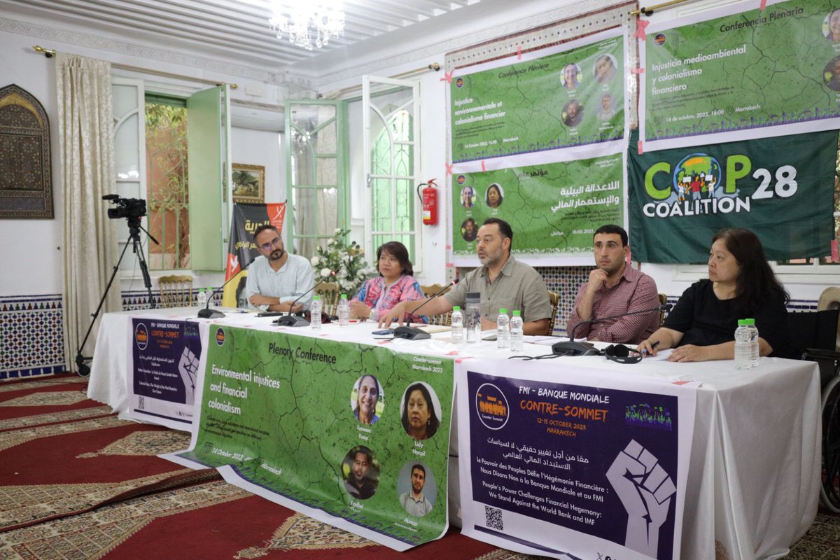 Counter-summit of social movements to the IMF-WB tweet media