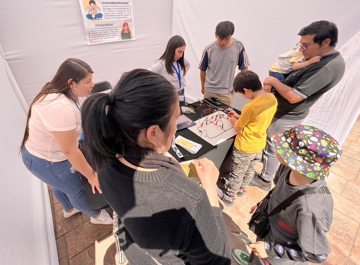 Ciencia_Usach's tweet image. ¡Estamos felices!🦁🙌

🚀Iniciamos esta semana agradeciendo a todos y todas por haber sido parte del Festival de Ciencia @usach y nuestro Concierto Cielos.

🔬¡Con 40 stands, grandes y pequeños disfrutaron en familia de este gran evento que celebró a la ciencia y el conocimiento!